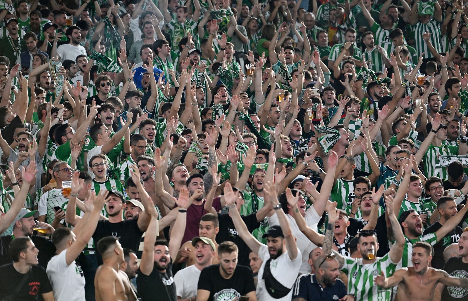 Las fotos del Roma-Betis de la Europa League