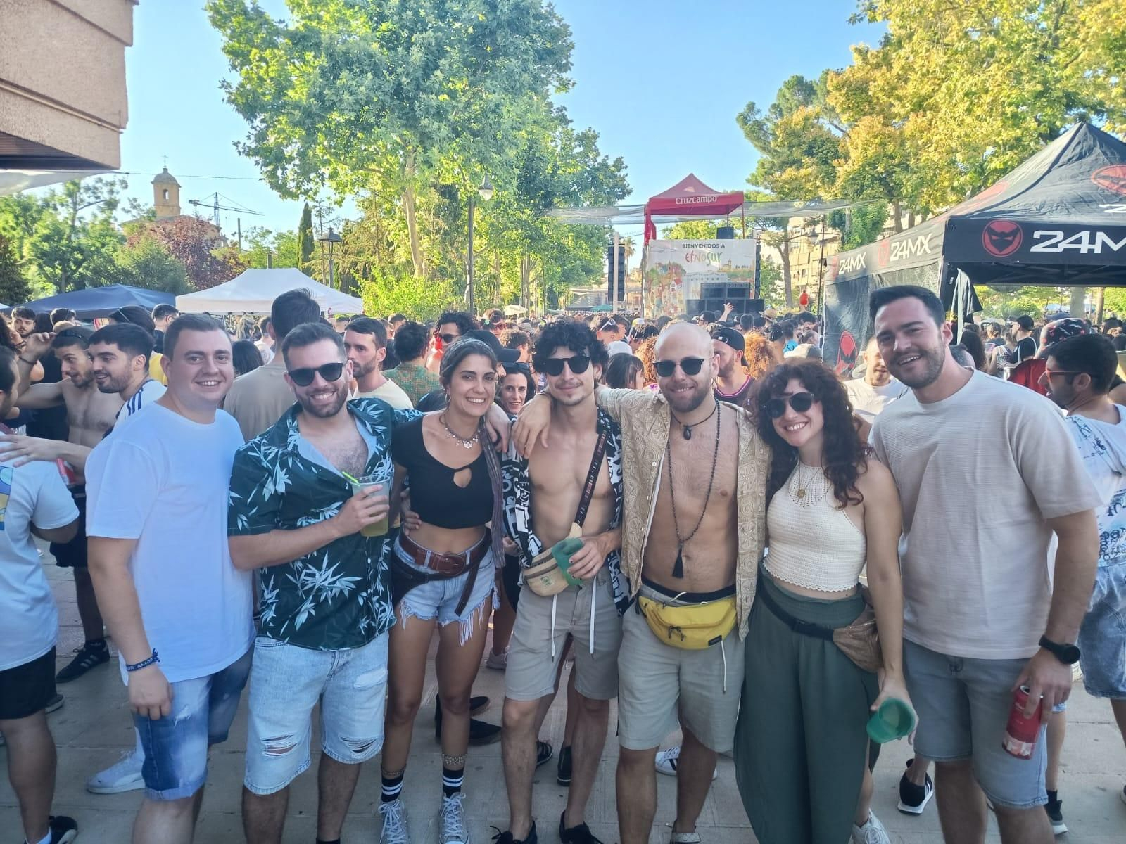 Miles de personas disfrutaron este sábado en Etnosur.