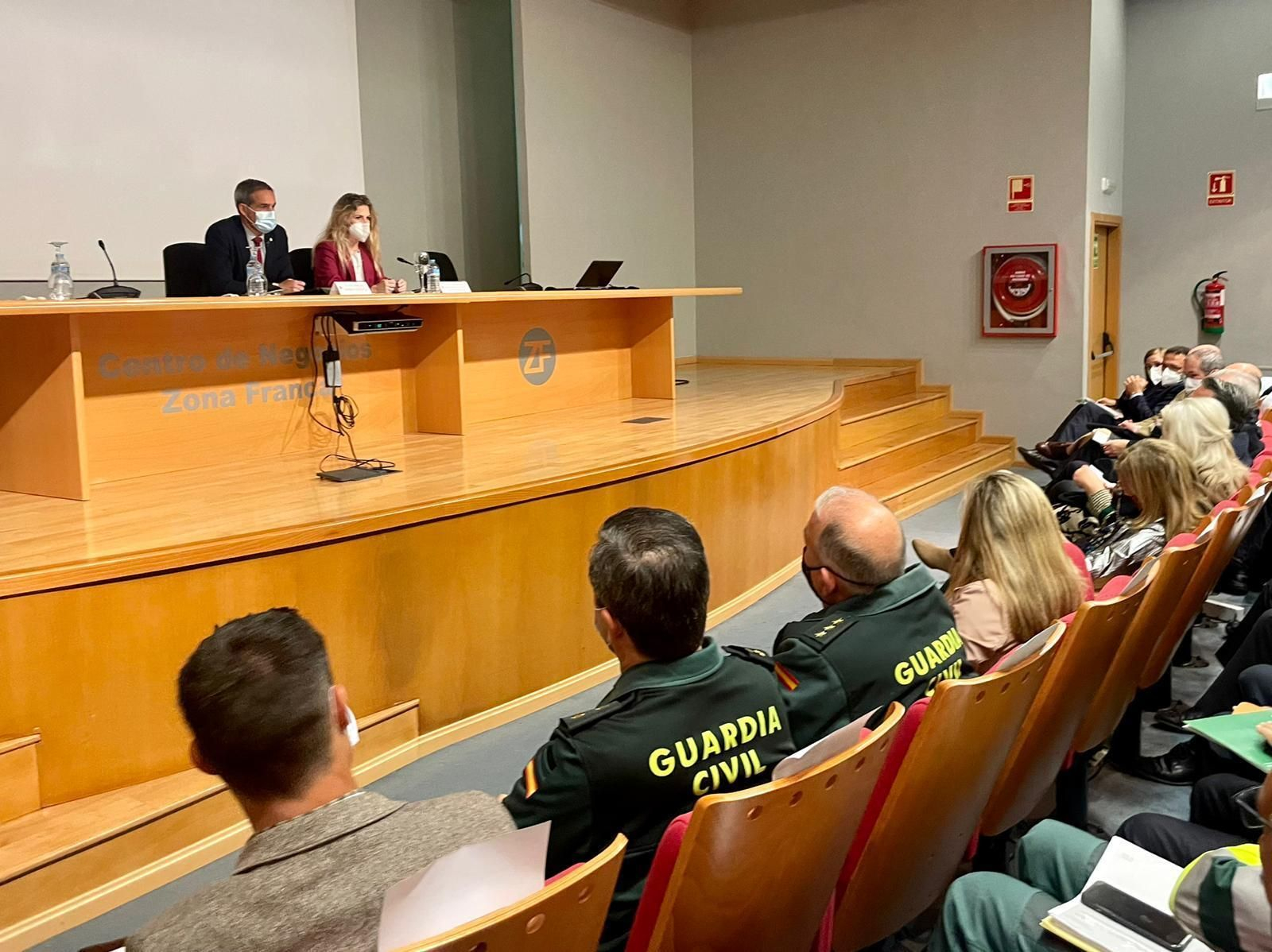 Una imagen de la reunión de coordinación.