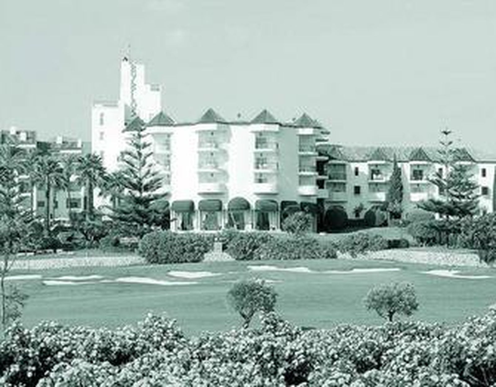 Vista del hotel Byblos, de Mijas, actualmente en concurso de acreedores.