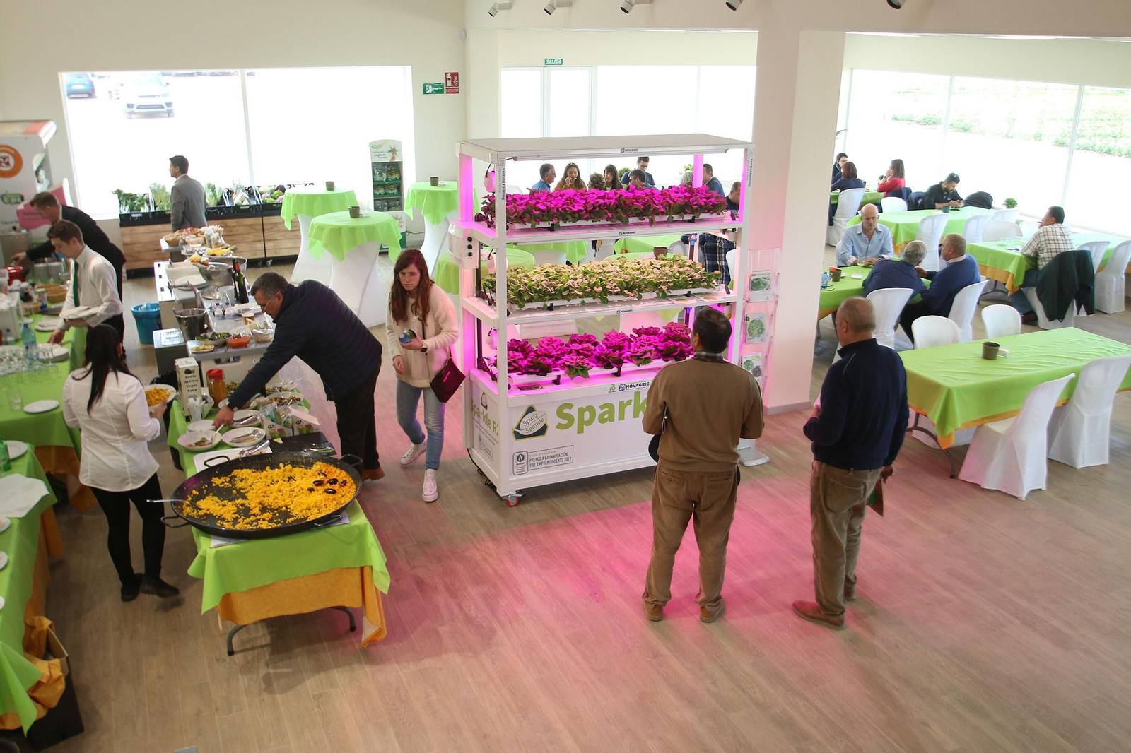 Fotogalería de las jornadas de puertas abiertas de Rijk Zwaan en Cartagena