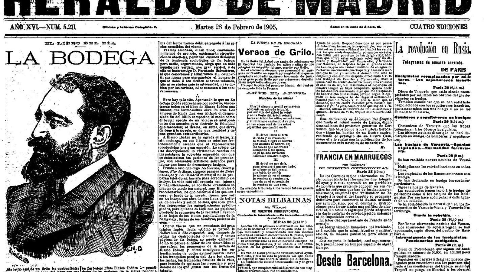 Publicación en prensa.