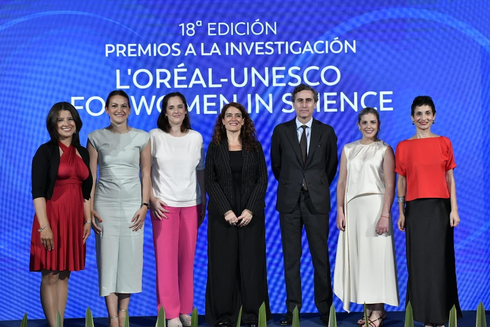 Las ganadoras del programa L'Oréal-UNESCO "For Women in Science"