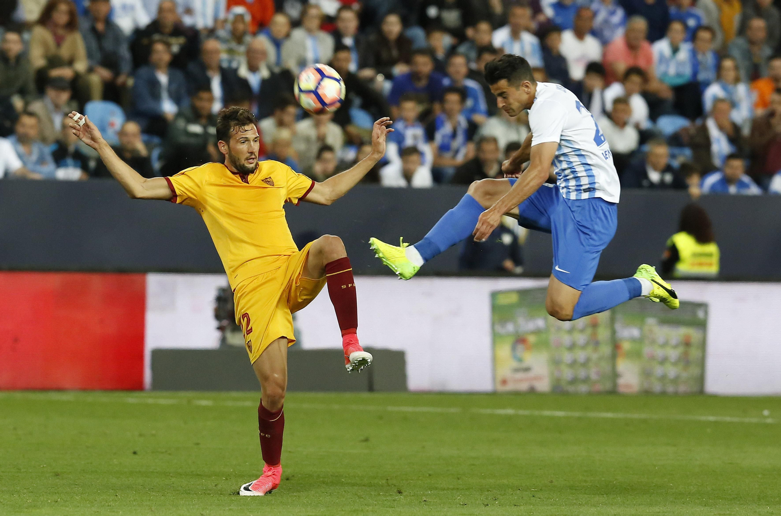 El Málaga-Sevilla, en imágenes