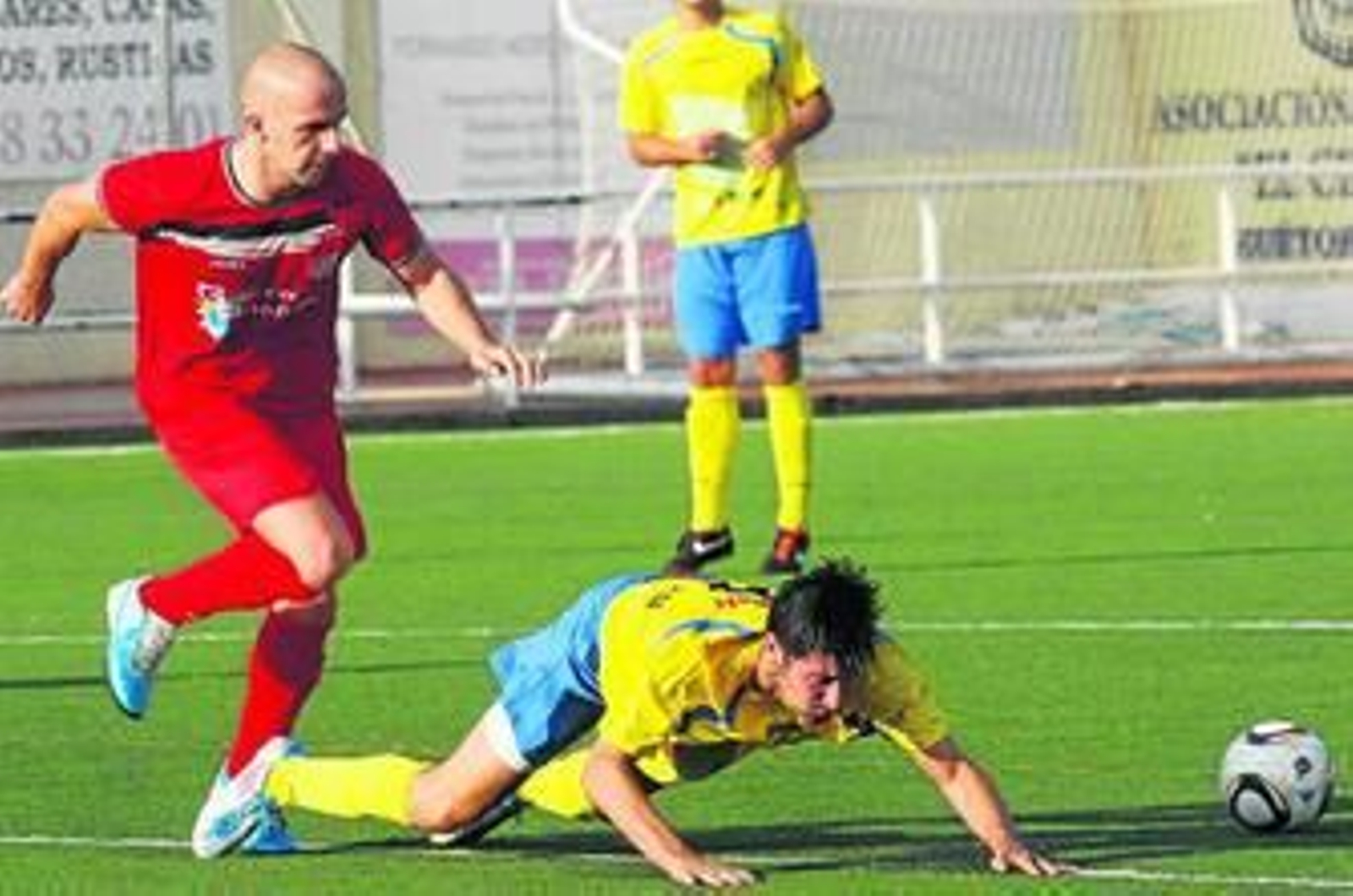 Seco formó en la medular del equipo de 'Maquiles' junto a Ángel Pedregosa.