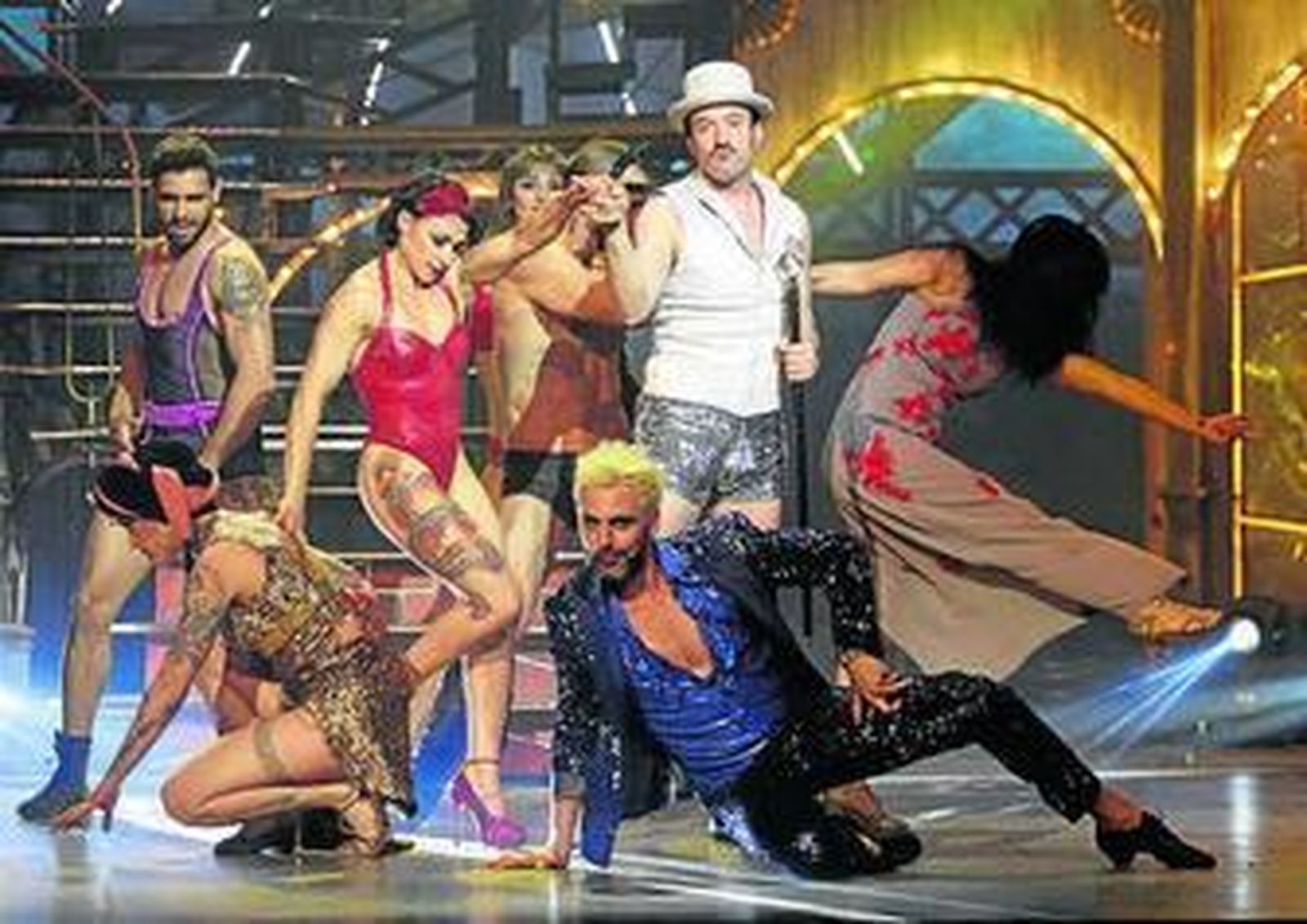 Alex O'Dogherty, maestro de ceremonias, en acción.