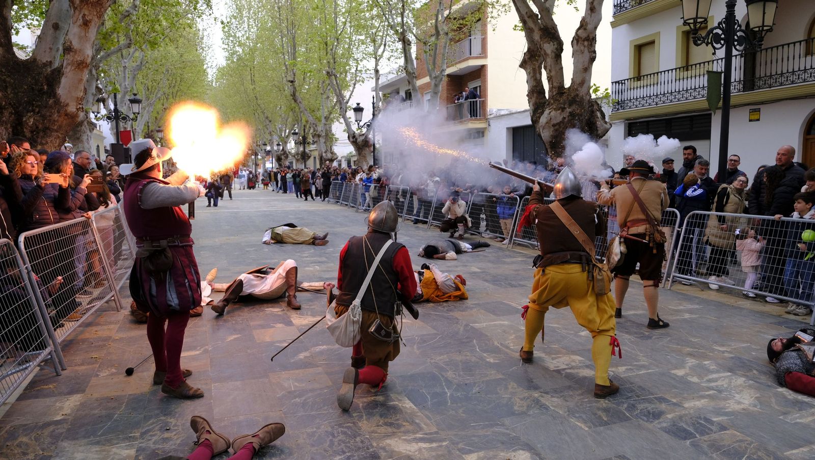 La recreación de la Batalla de Berja, en imágenes