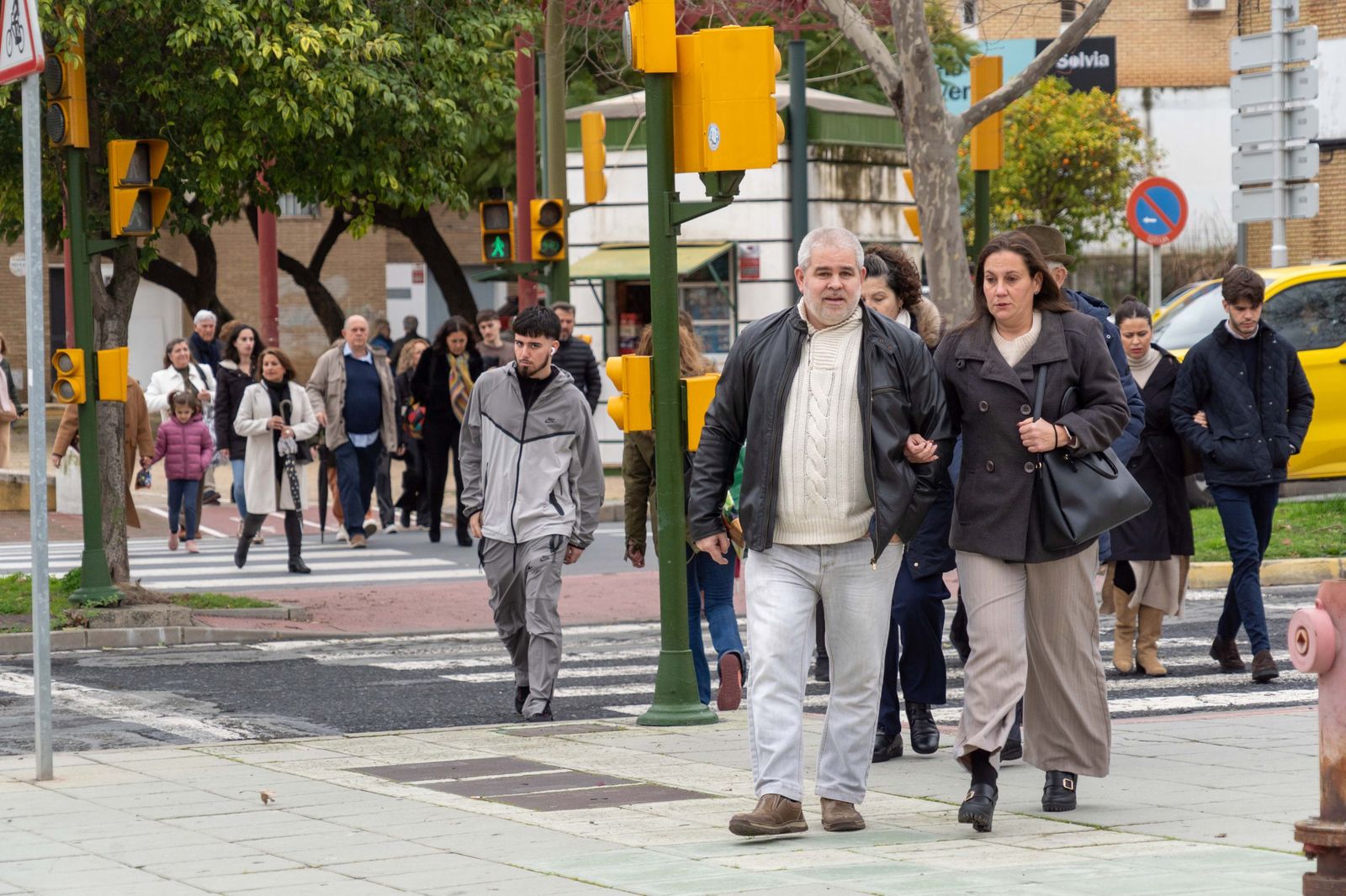 Fotografías del ambiente previo a la Misa funeral por las víctimas del accidente ferroviario