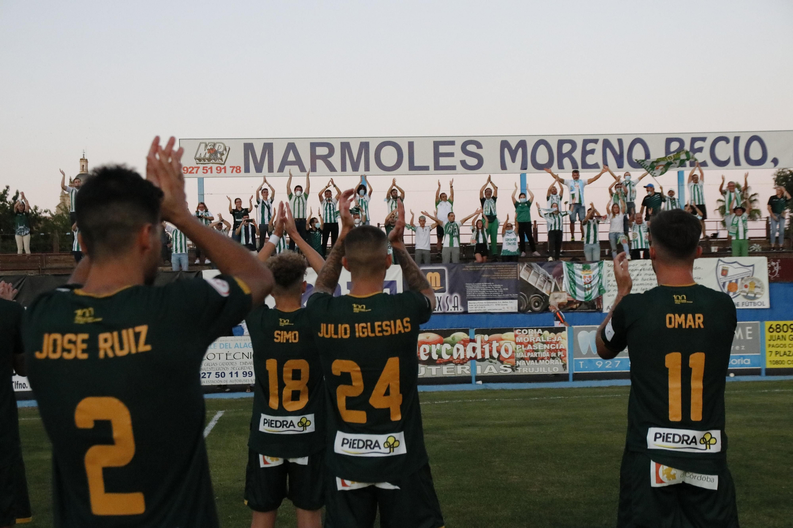 La victoria del Córdoba CF ante el CD Coria, en imágenes