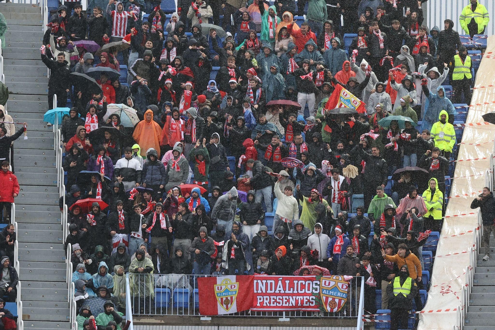 Búscate en las gradas de La Rosaleda en el Málaga CF-Almería