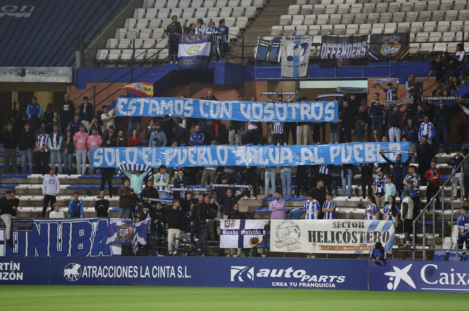Búscate en las gradas del Nuevo Colombino en el Recre-Algeciras