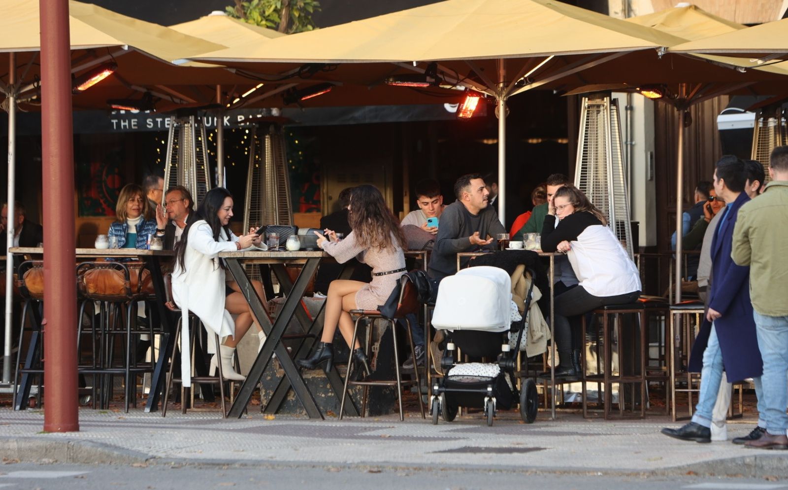 Navidades en mangas de camisa