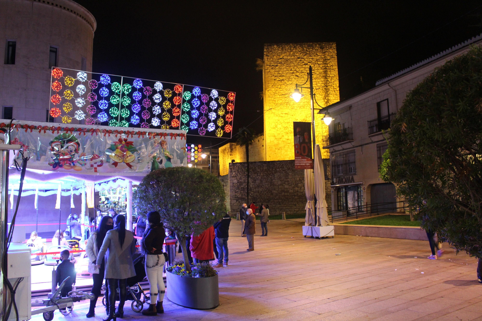El alumbrado de Navidad de Lucena, en fotografías