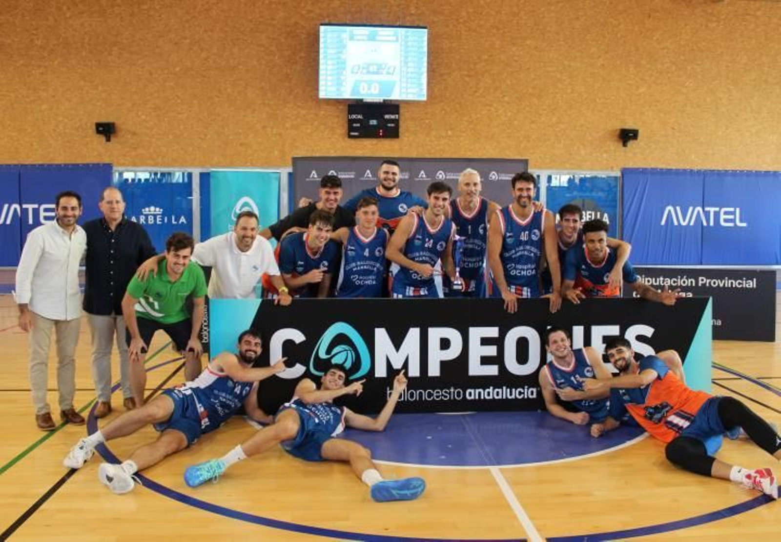 El Marbella celebra.