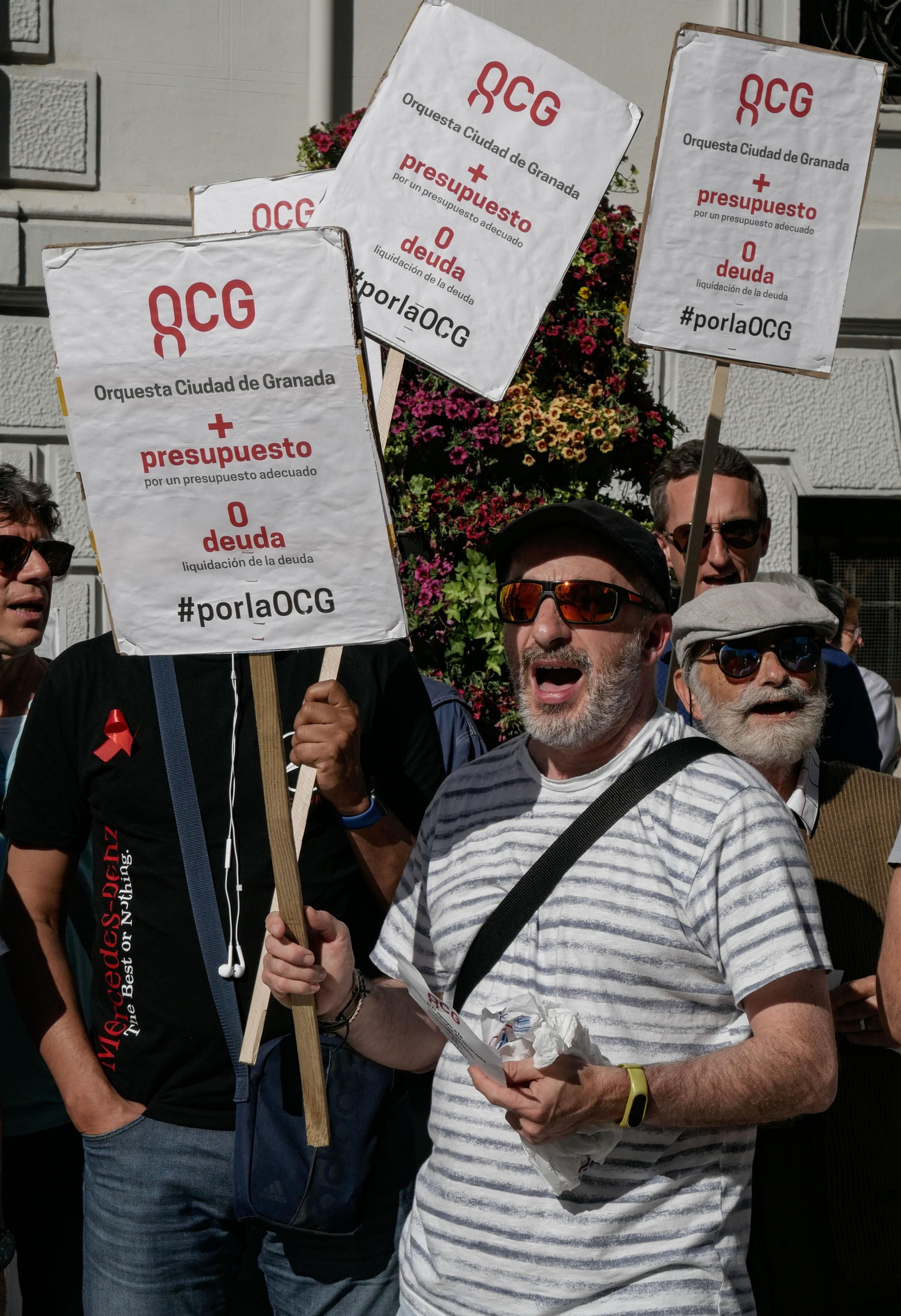 Imágenes de la protesta de la OGC Imágenes de la protesta de la OGC