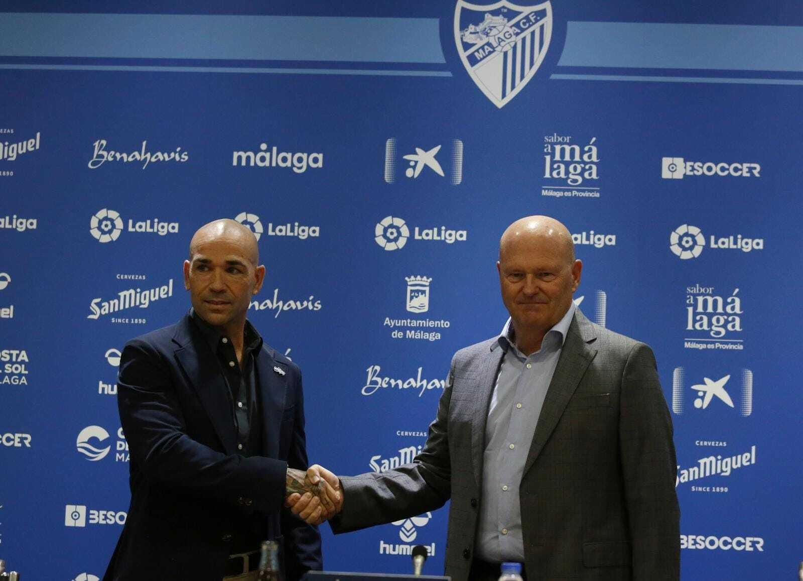 Galería: Presentación de Pepe Mel como entrenador del Málaga CF