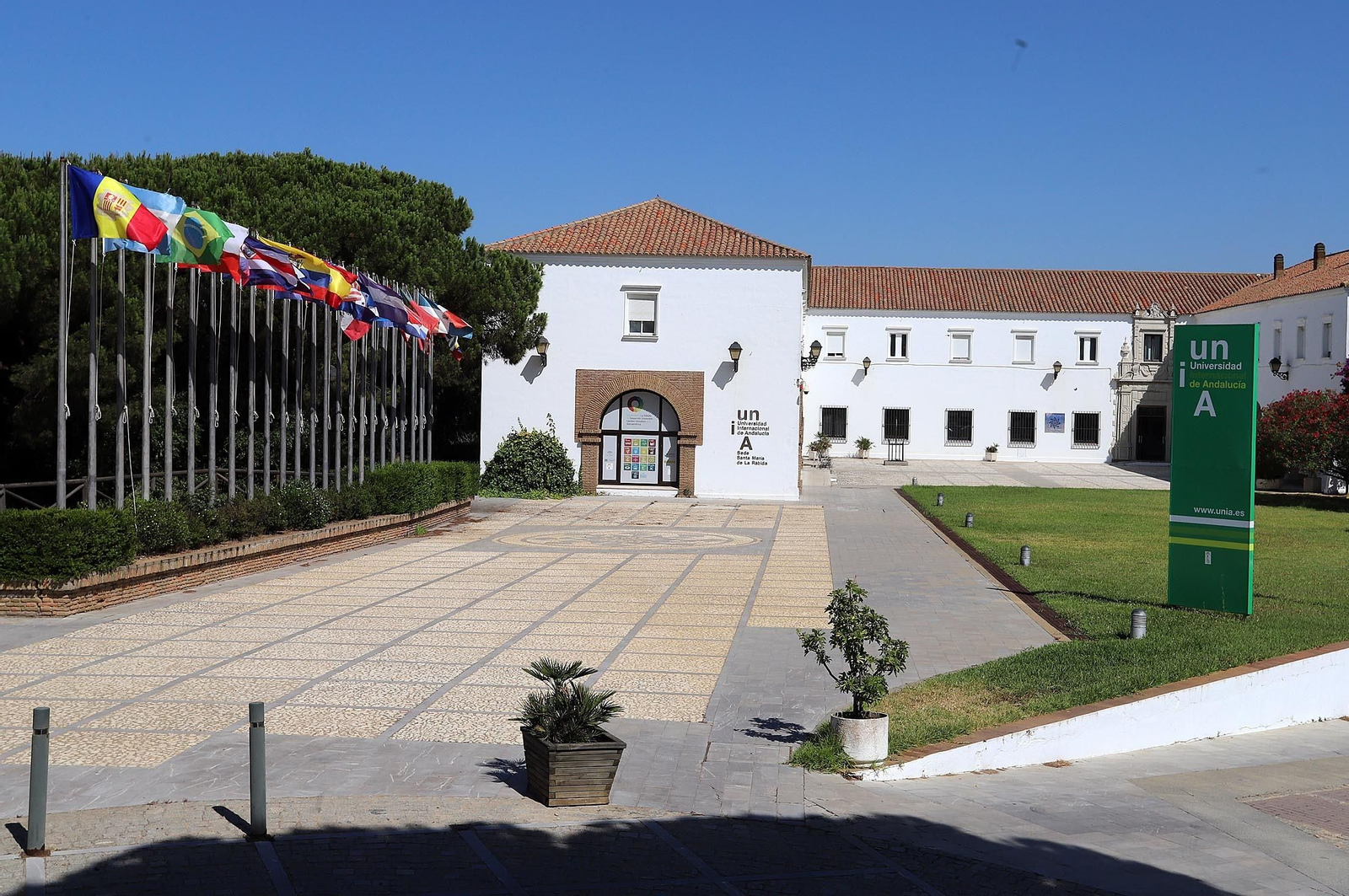 Sede de la UNIA en Santa María de la Rábida.