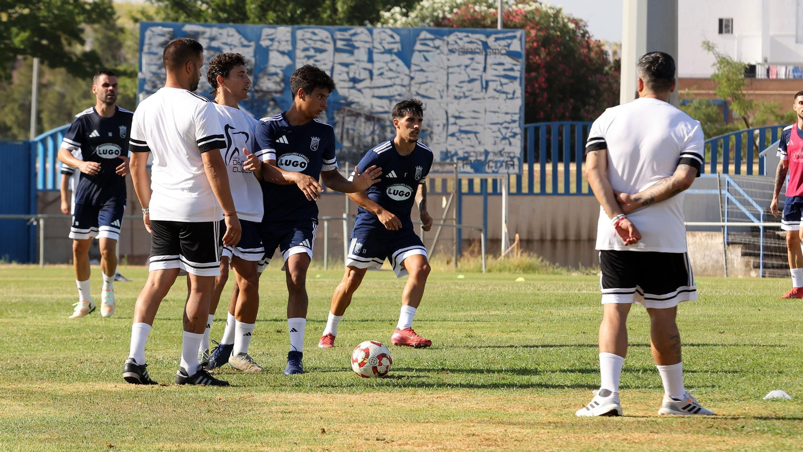 Primer entrenamiento del Xerez CD en el Pedro Garrido de Jerez