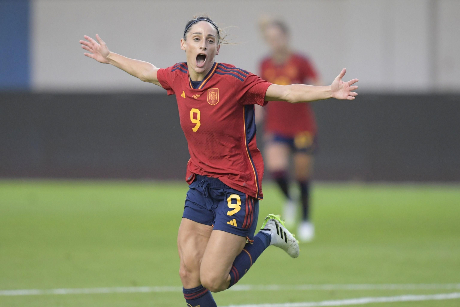 Esther González anotó ante Panamá dos tantos en el último amistoso antes del Mundial.