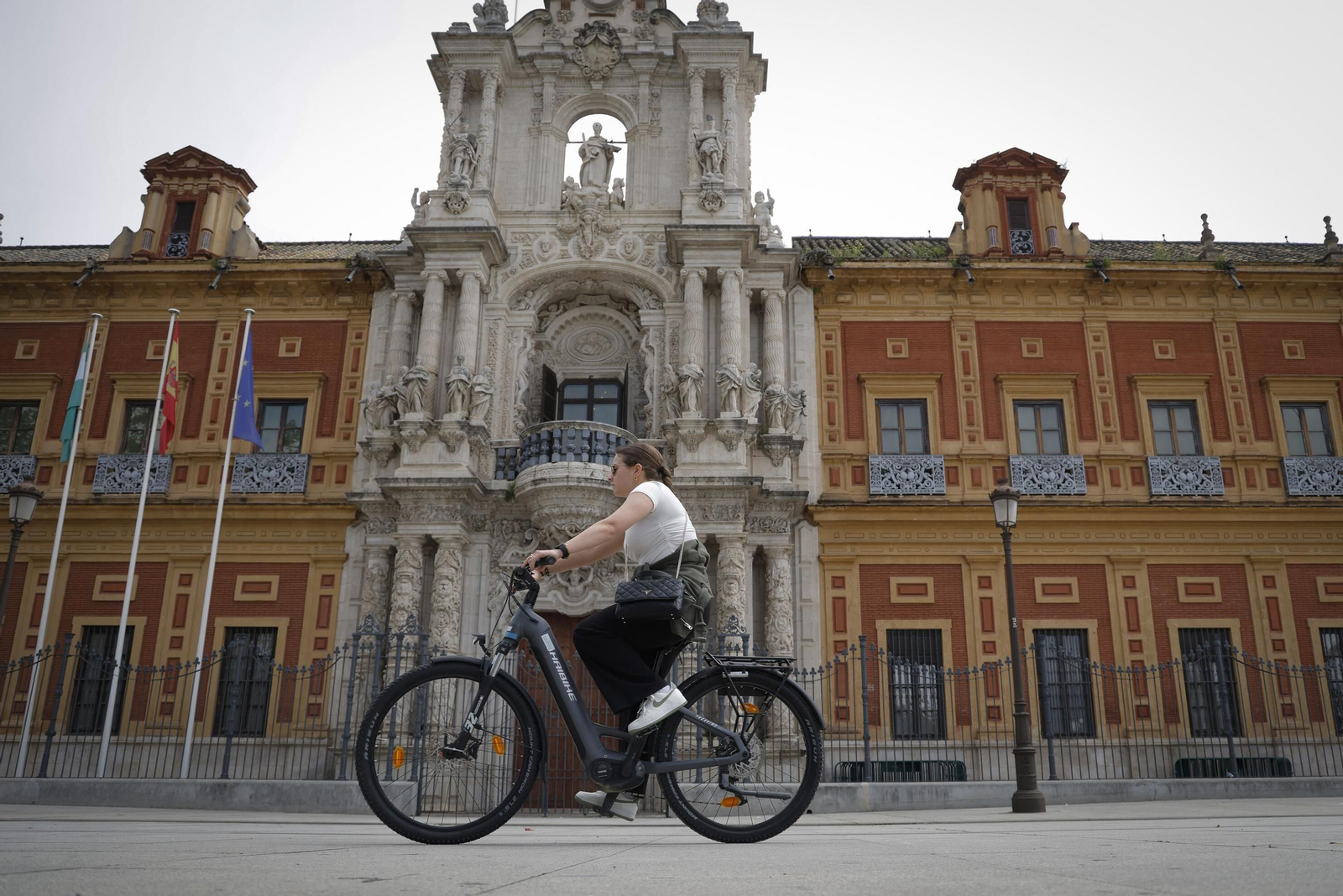La fachada principal de San Telmo.