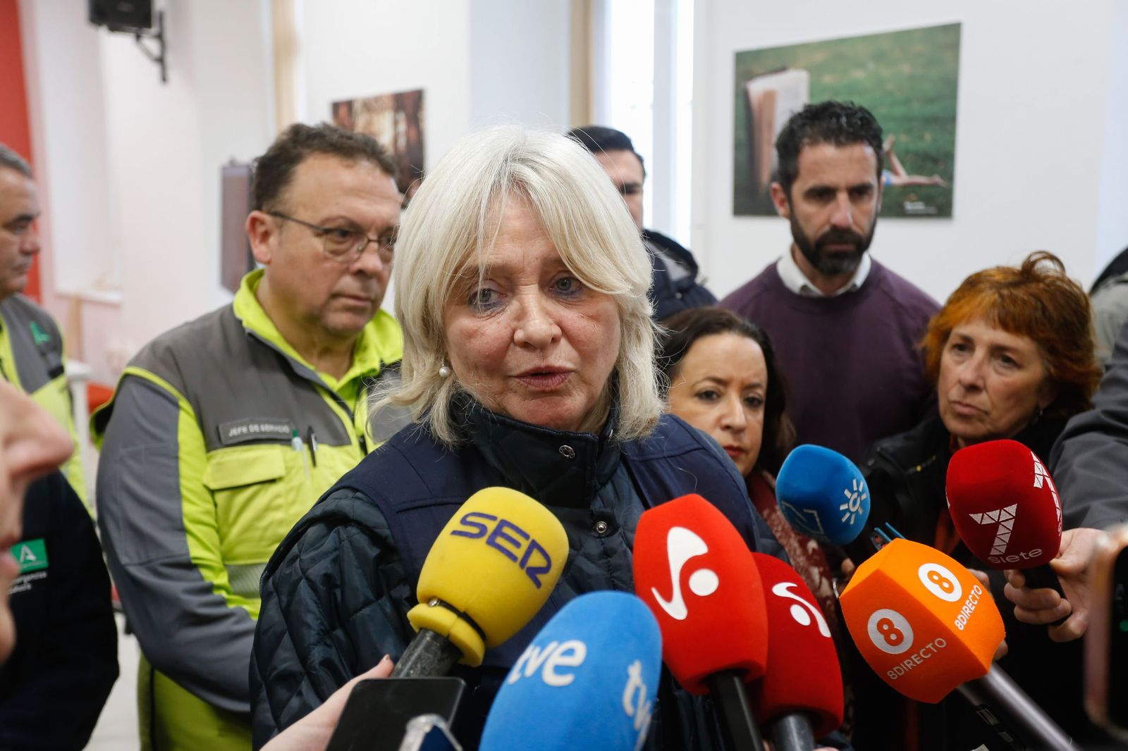 Fotos del temporal de lluvia y viento por la borrasca Kristin en el Campo de Gibraltar