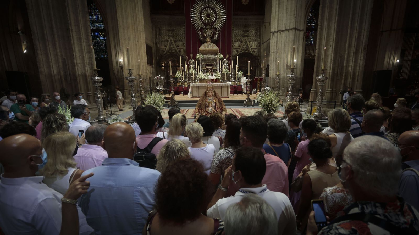 Imágenes de la festividad de la Virgen de los Reyes en la Catedral de Sevilla