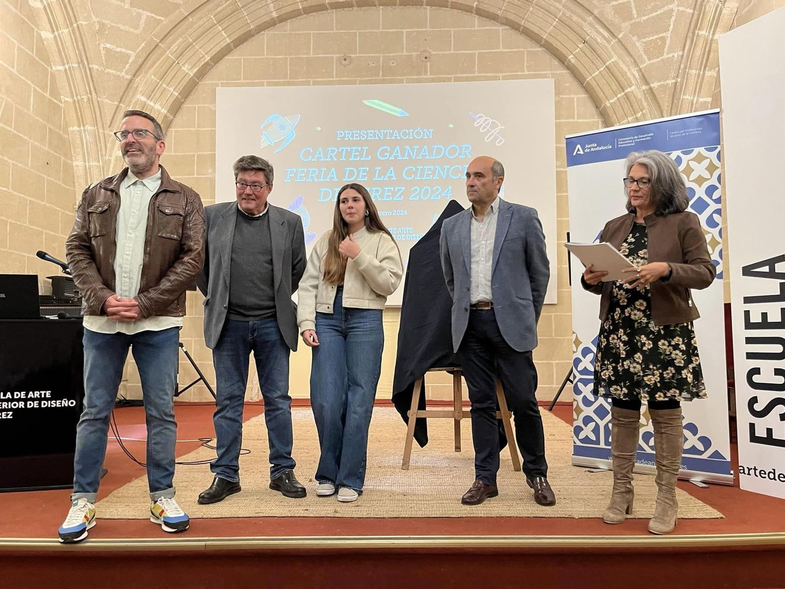 Un momento del acto celebrado en los Claustros.