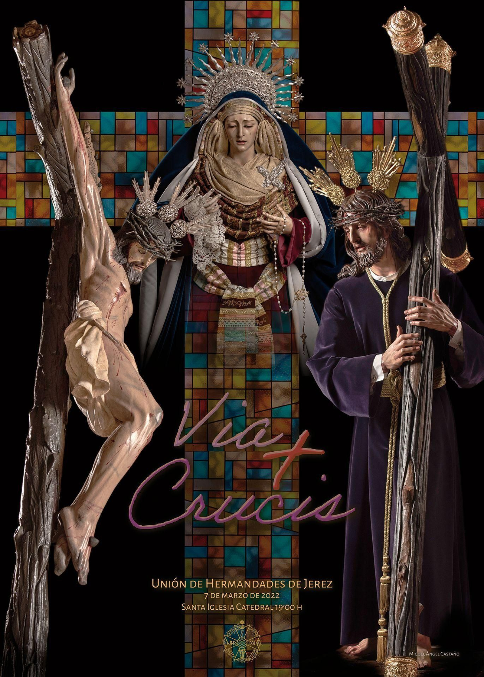 Cartel del Vía Crucis 2022.