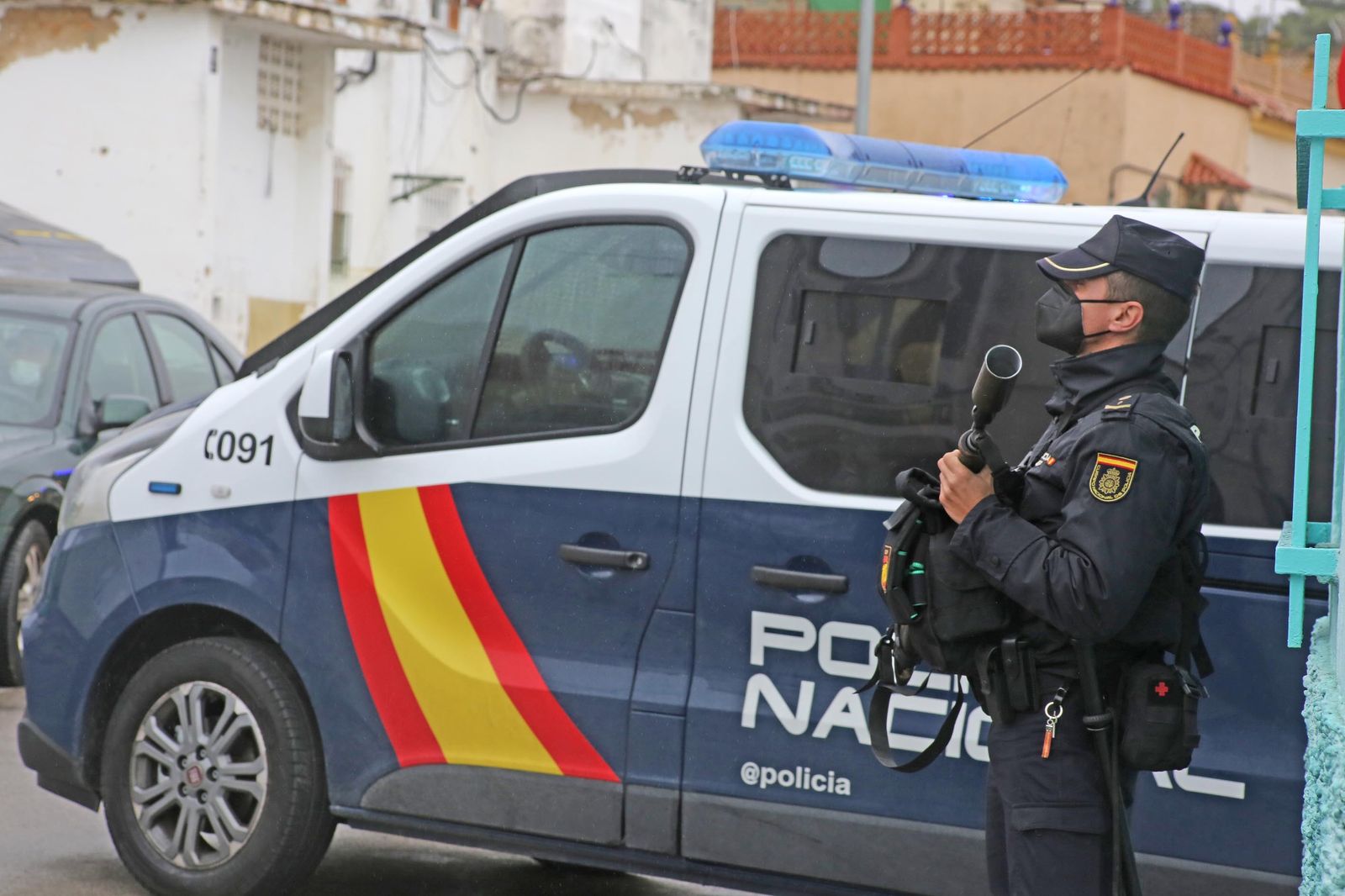 Operación conjunta de la Policía Nacional y local en El Chicle