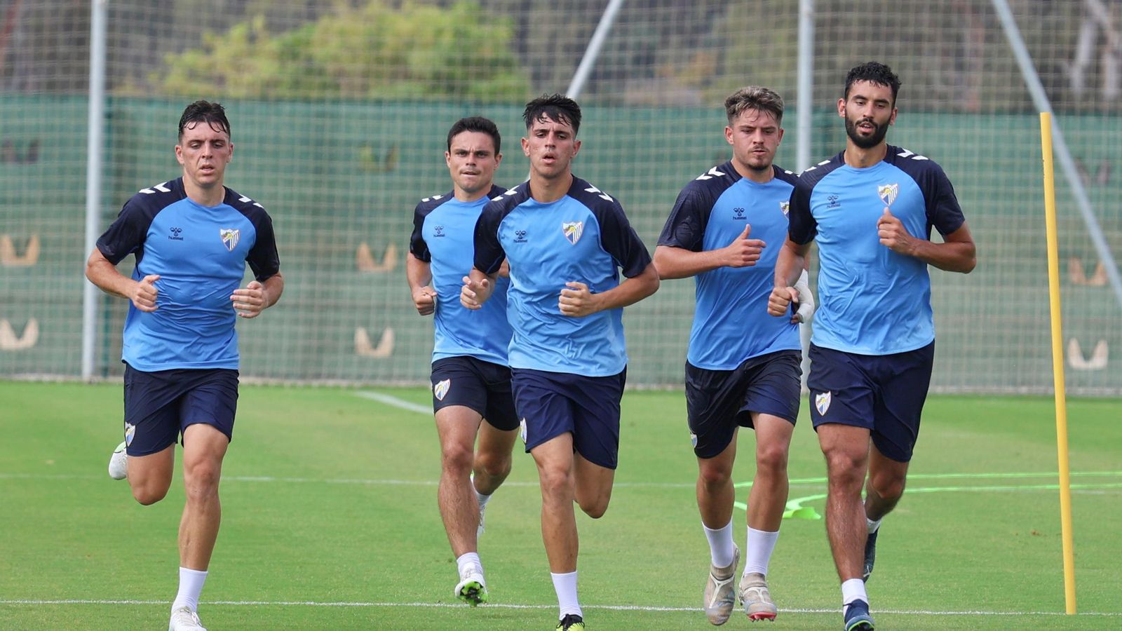 El Málaga CF prueba la Ciudad Deportiva de Arraijanal