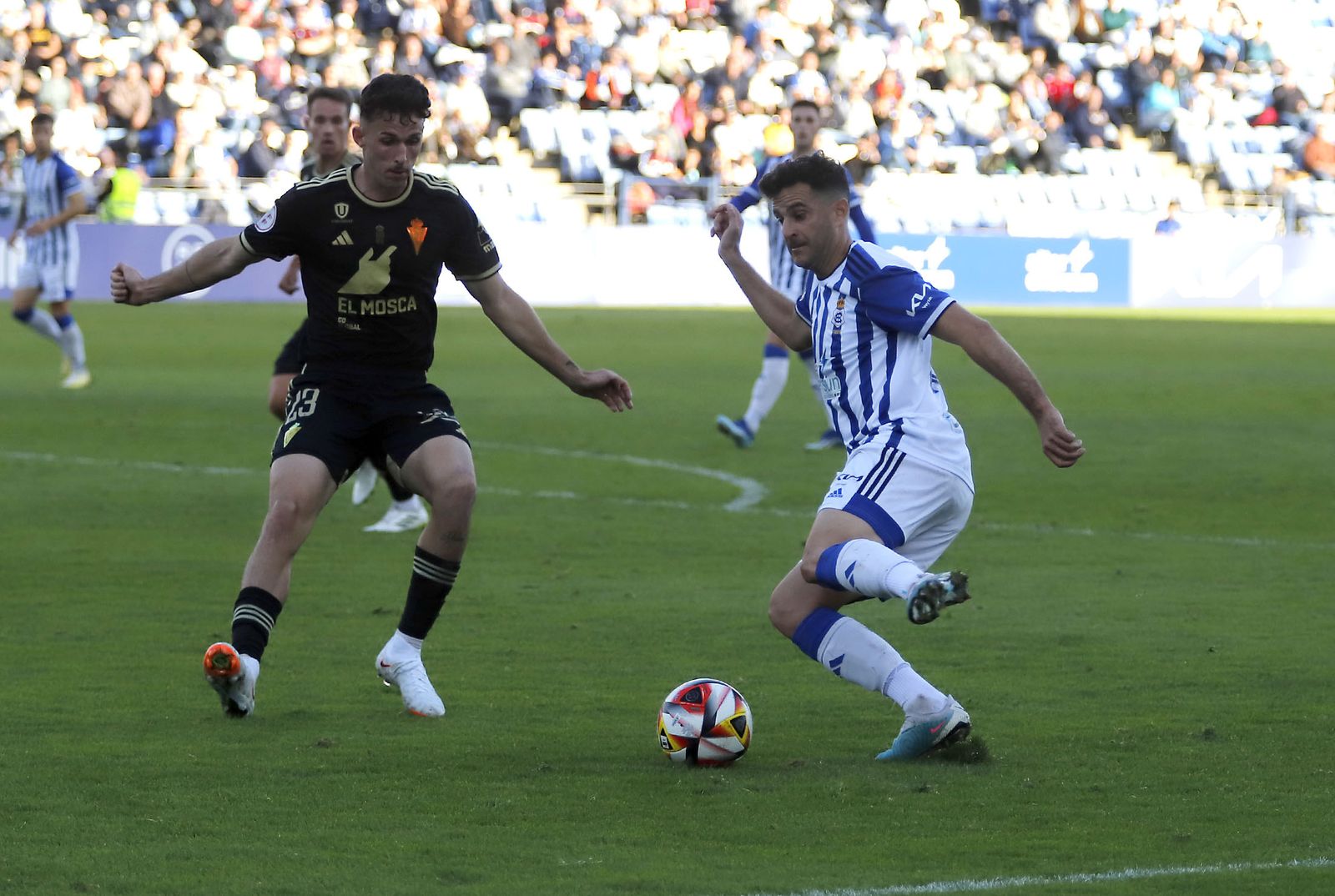 Imágenes del encuentro entre el Recreativo de Huelva y el Real Murcia