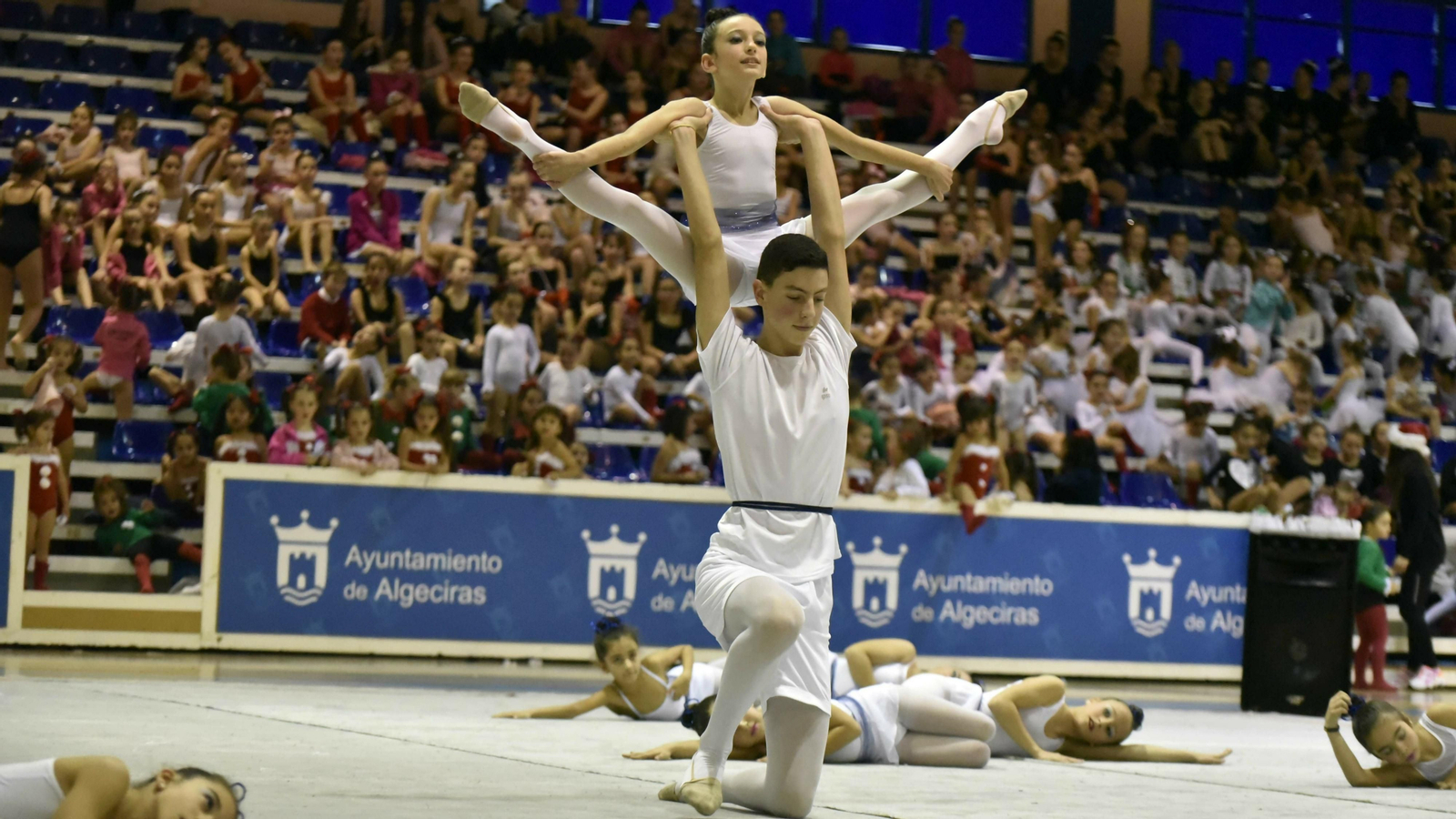 Las fotos de la Gala de Navidad de la gimnasia rítmica en Algeciras