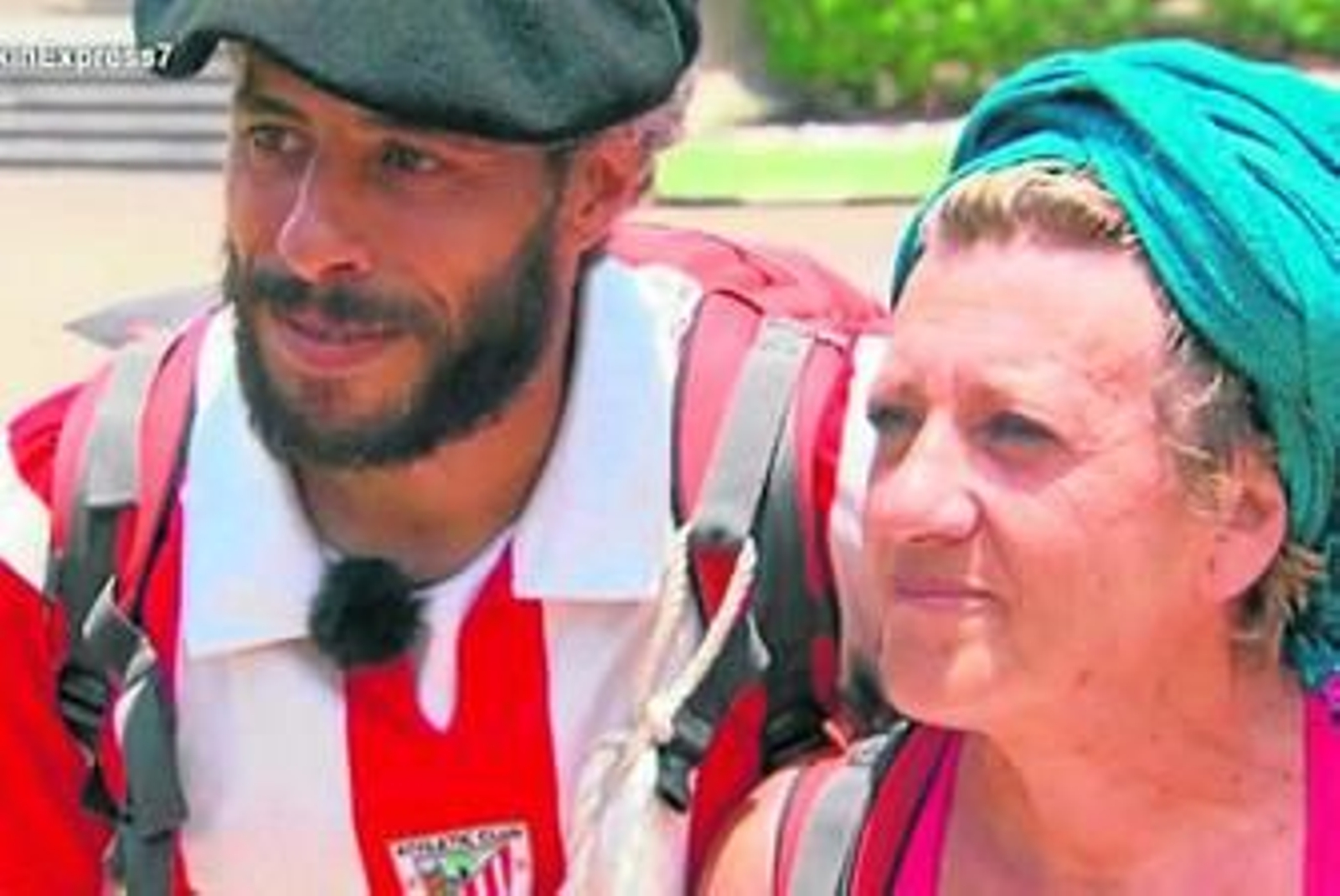 Aitor y Charo, al conocer que no pasaban a la final del concurso.