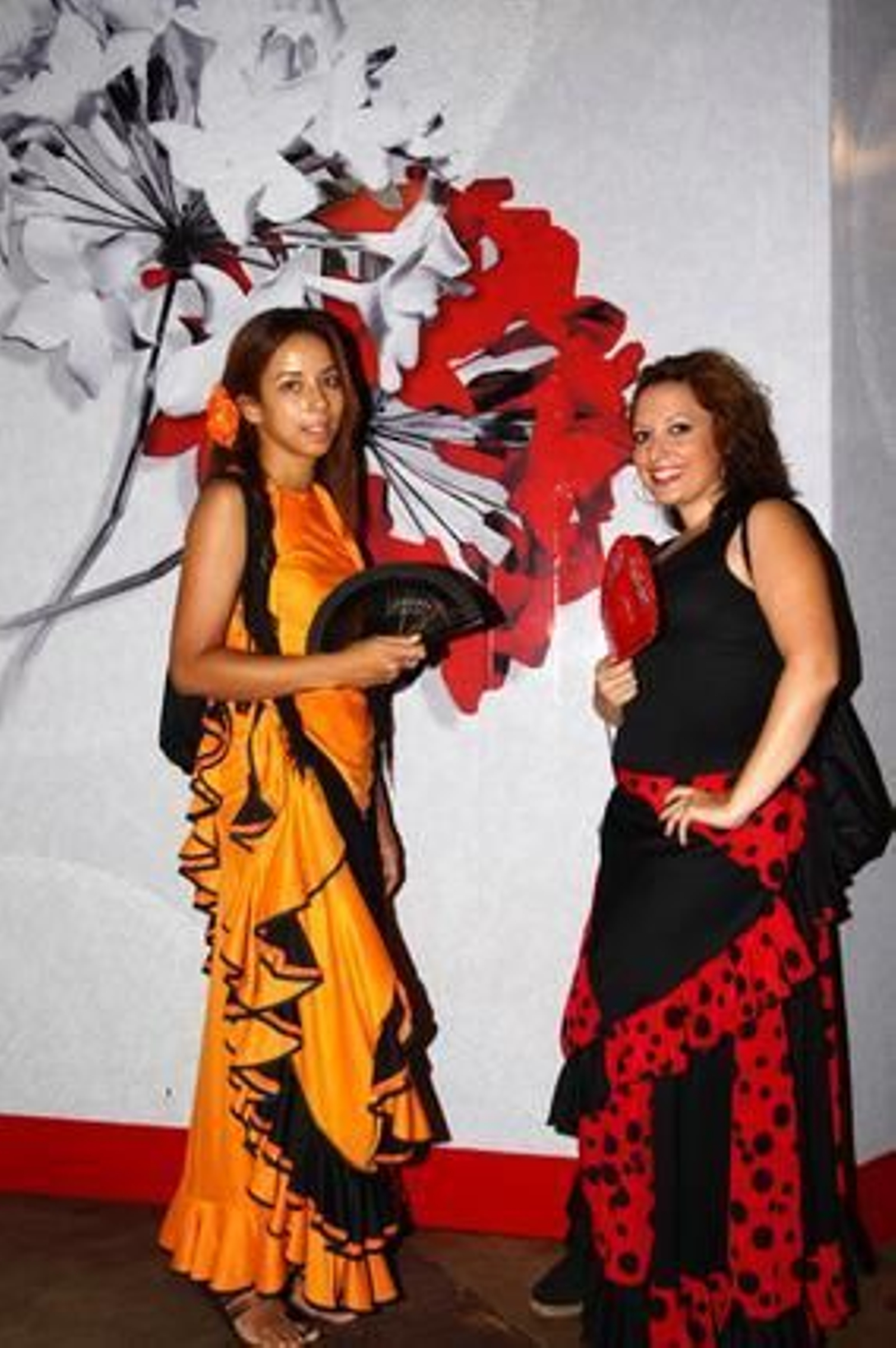 Desde Madrid a la Feria de Málaga, Alicia y Pilar. 

Foto: Punto Press