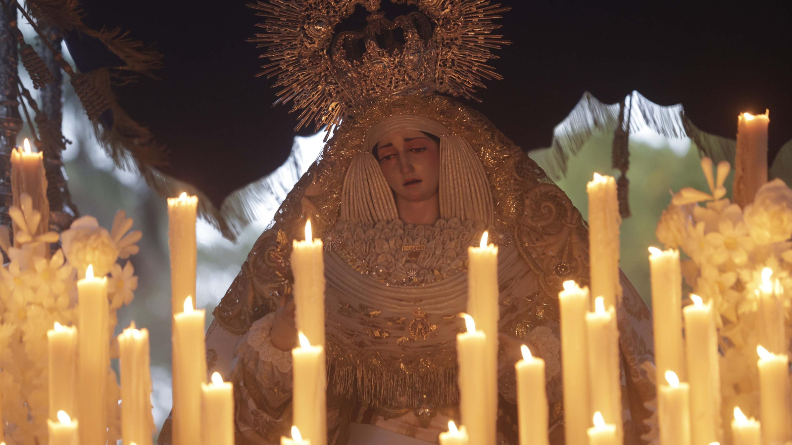 La Magna Mariana de Algeciras por el Parque María Cristina, en imágenes