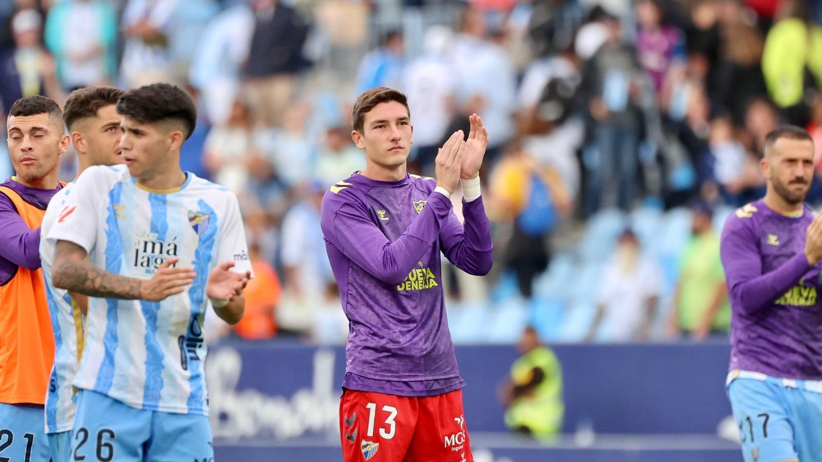 El Málaga CF - Eibar, en fotos