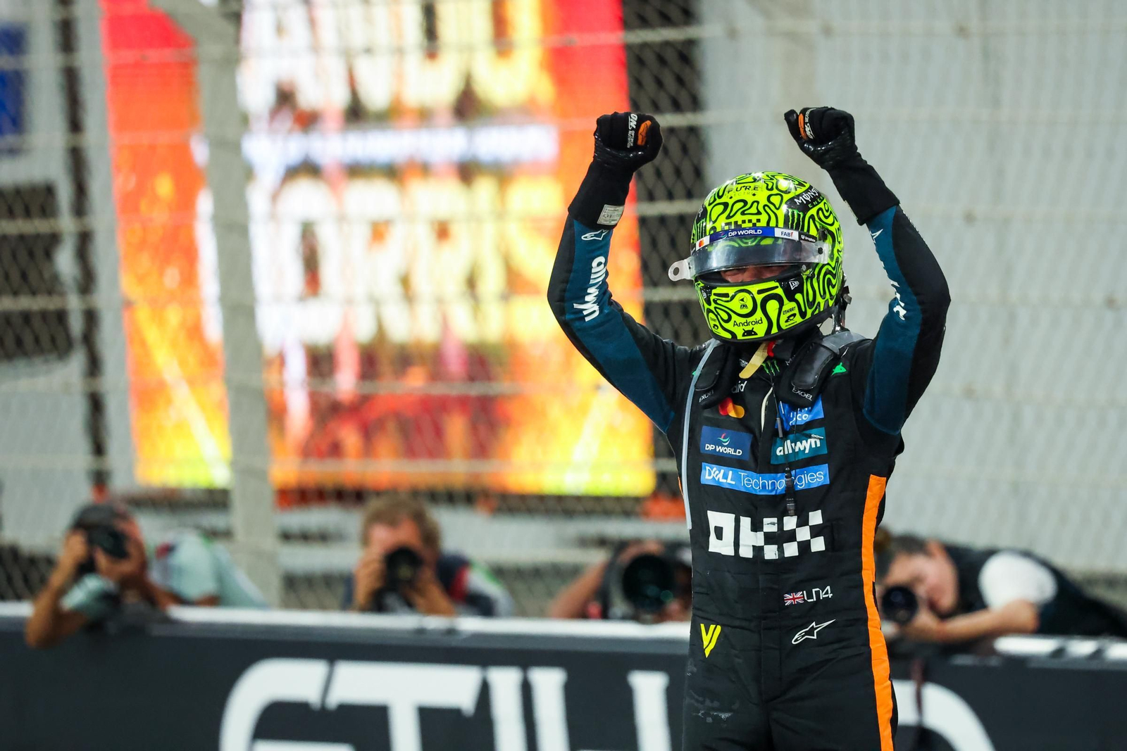Las fotos del título mundial de Lando Norris en la Fórmula 1