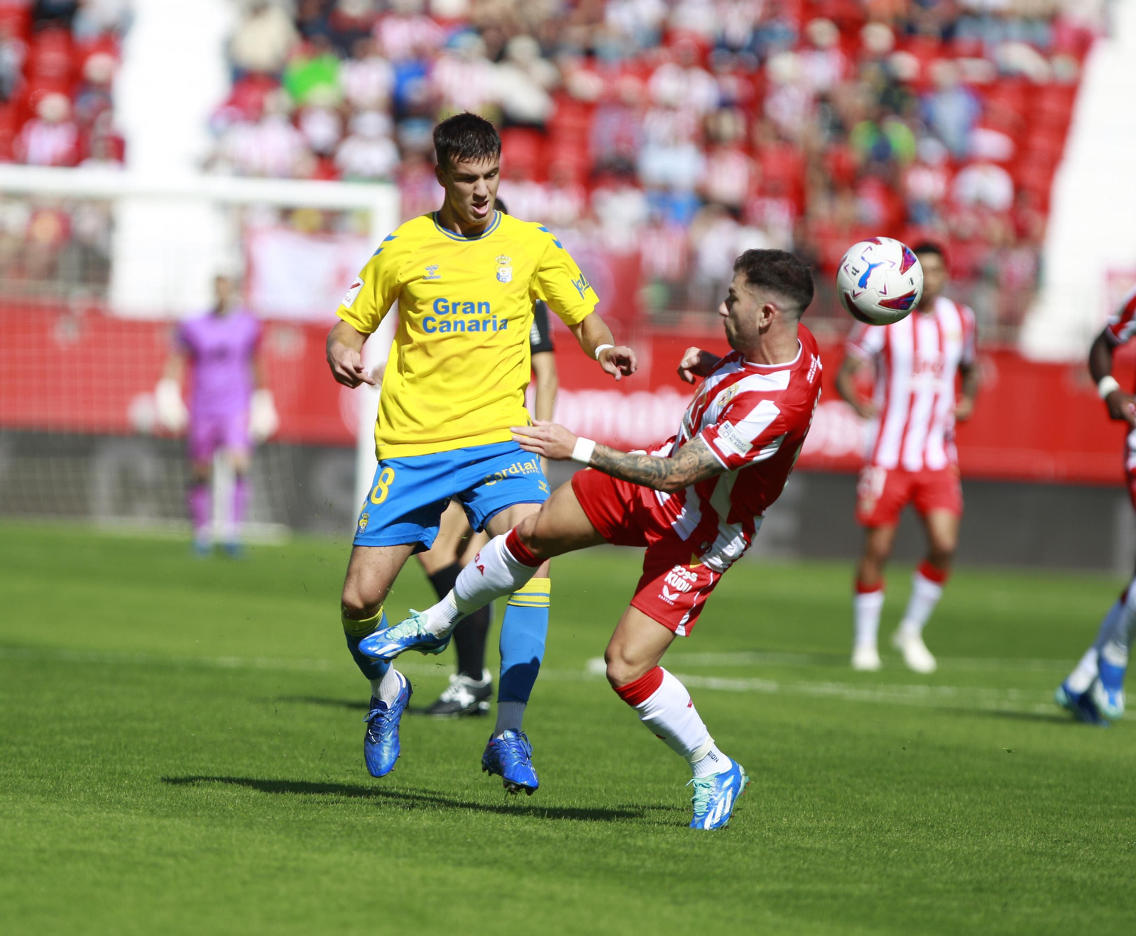 Imágenes del partido U.D. Almería-U.D. Las Palmas