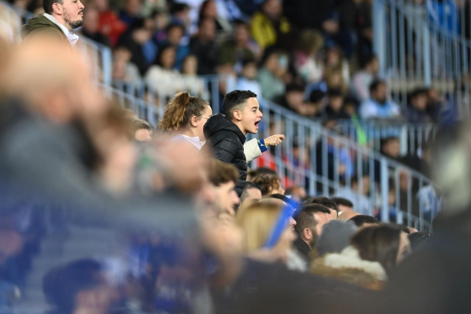 El Málaga CF - Tenerife, en fotos