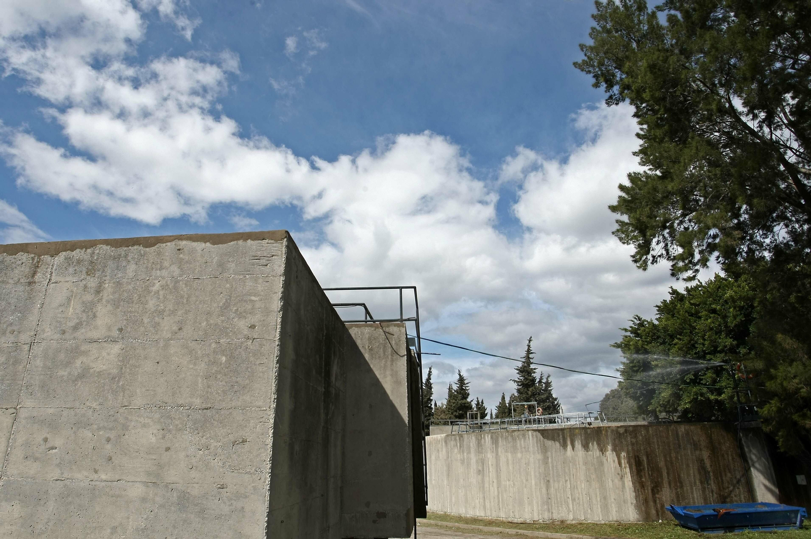 La depuradora de Los Barrios.