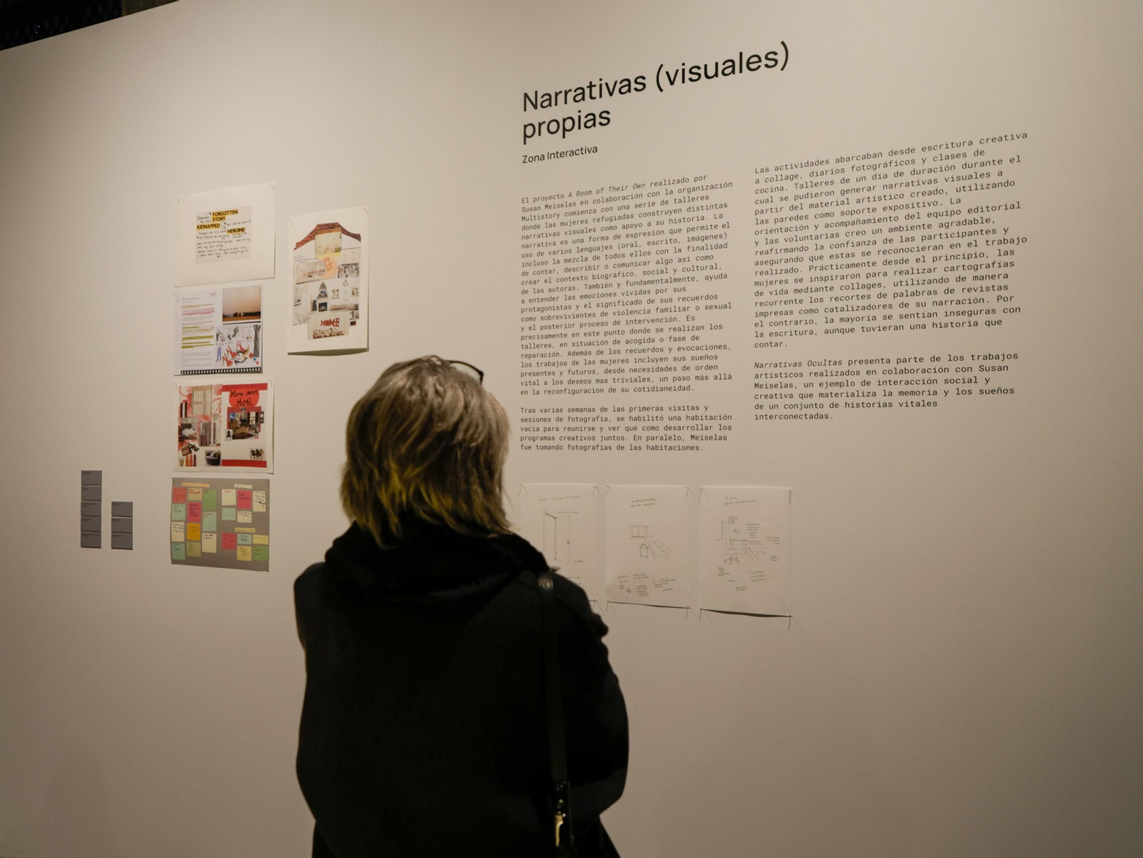 Las imágenes de la presentación de la exposición "Narrativas ocultas" de Isabel Muñoz y Susan Meiselas, en Artillería