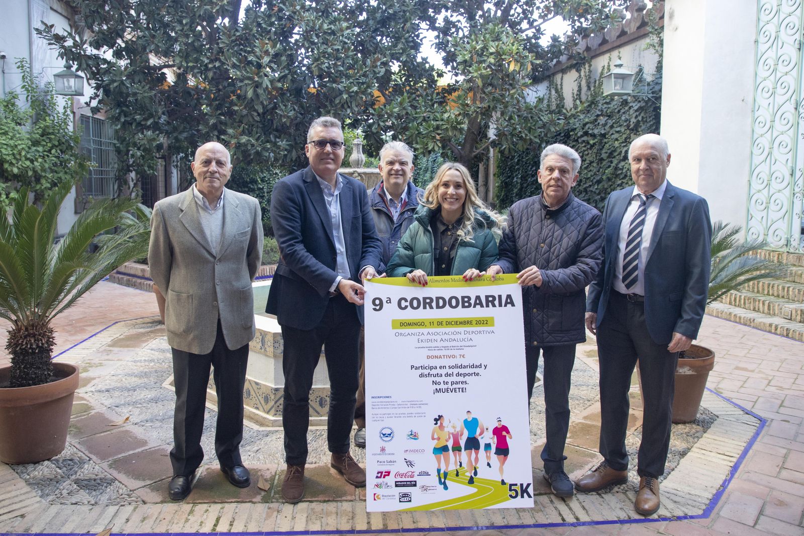 Presentación de la prueba en el Palacio de la Merced.