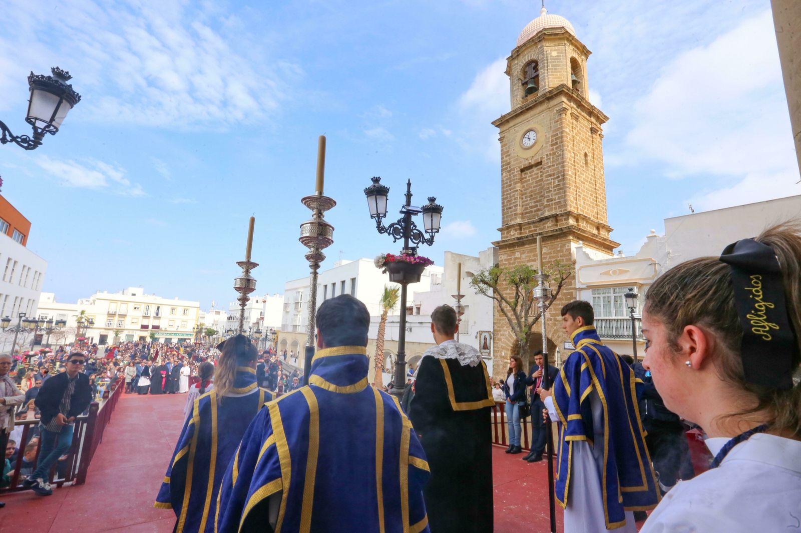Imágenes del Domingo de Resurrección en Chiclana
