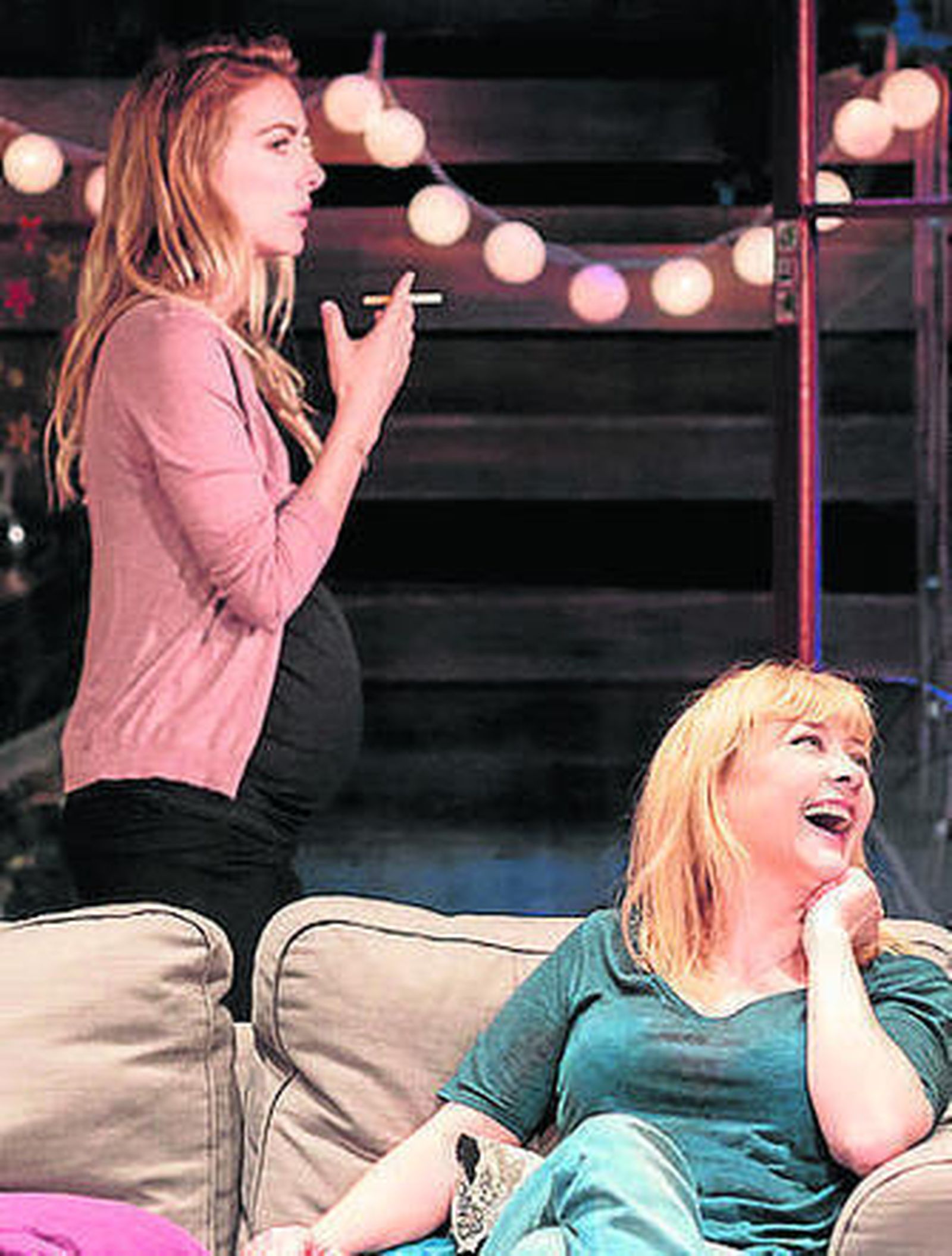 Kira Miró y Amparo Larrañaga.