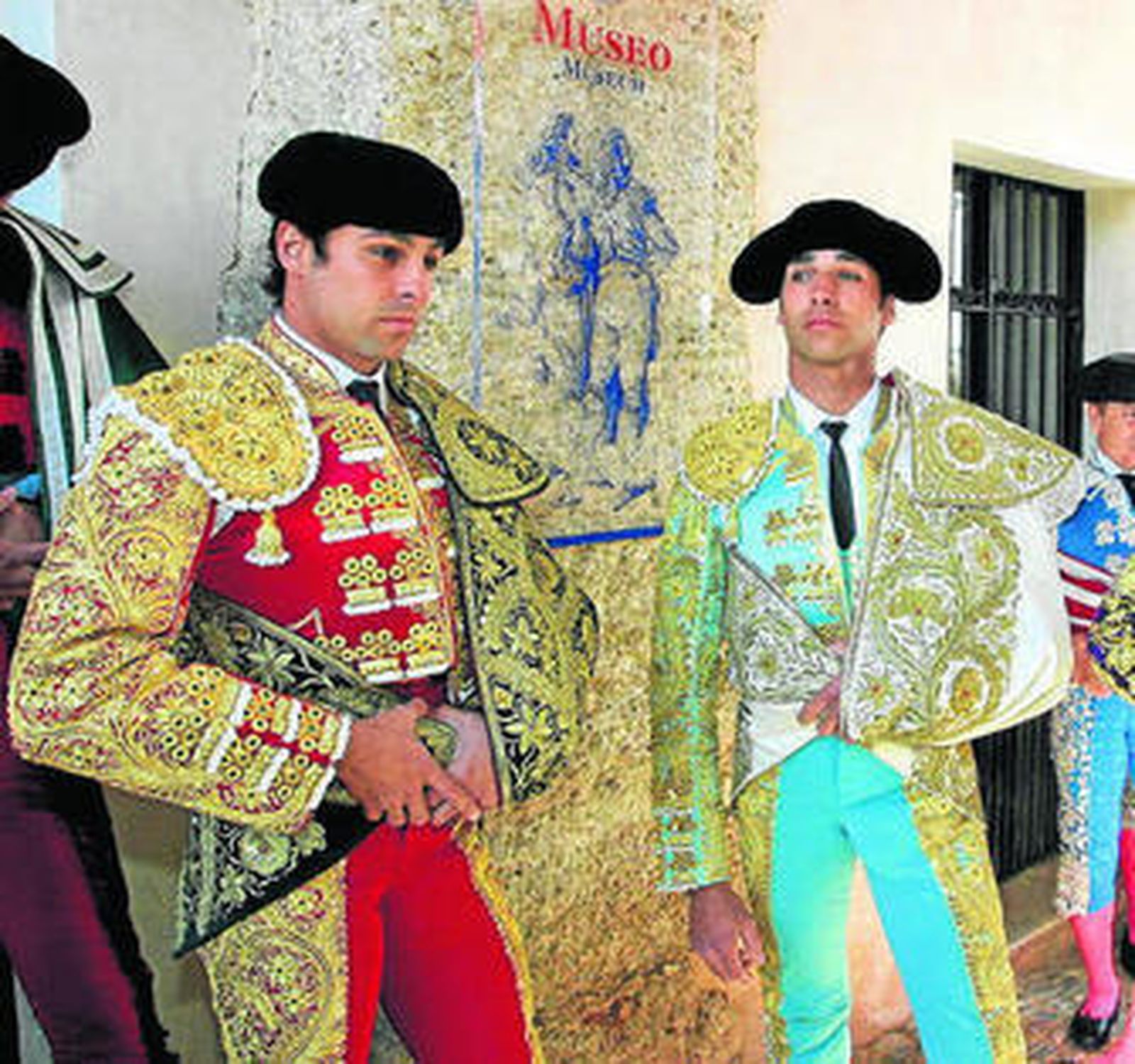 Paquirri y Cayetano, antes de empezar una corrida en Ronda.