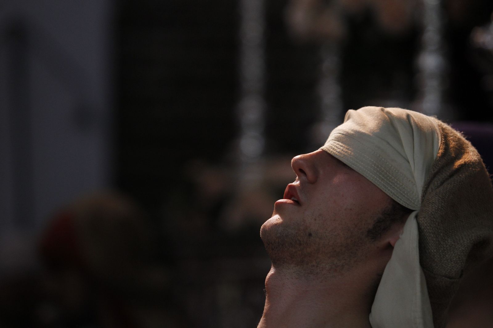 Imágenes de la Procesión de Coronación. Barrio de Los Molinos. Semana Santa Almería 2019