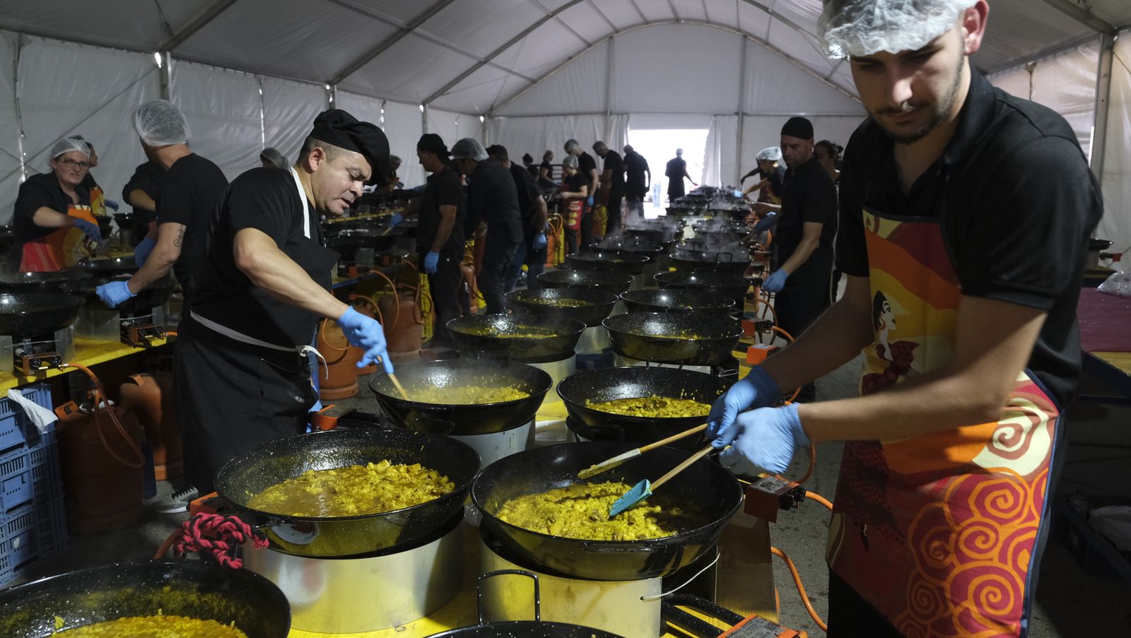 Imágenes de la comida anual de la CUCN, en Níjar