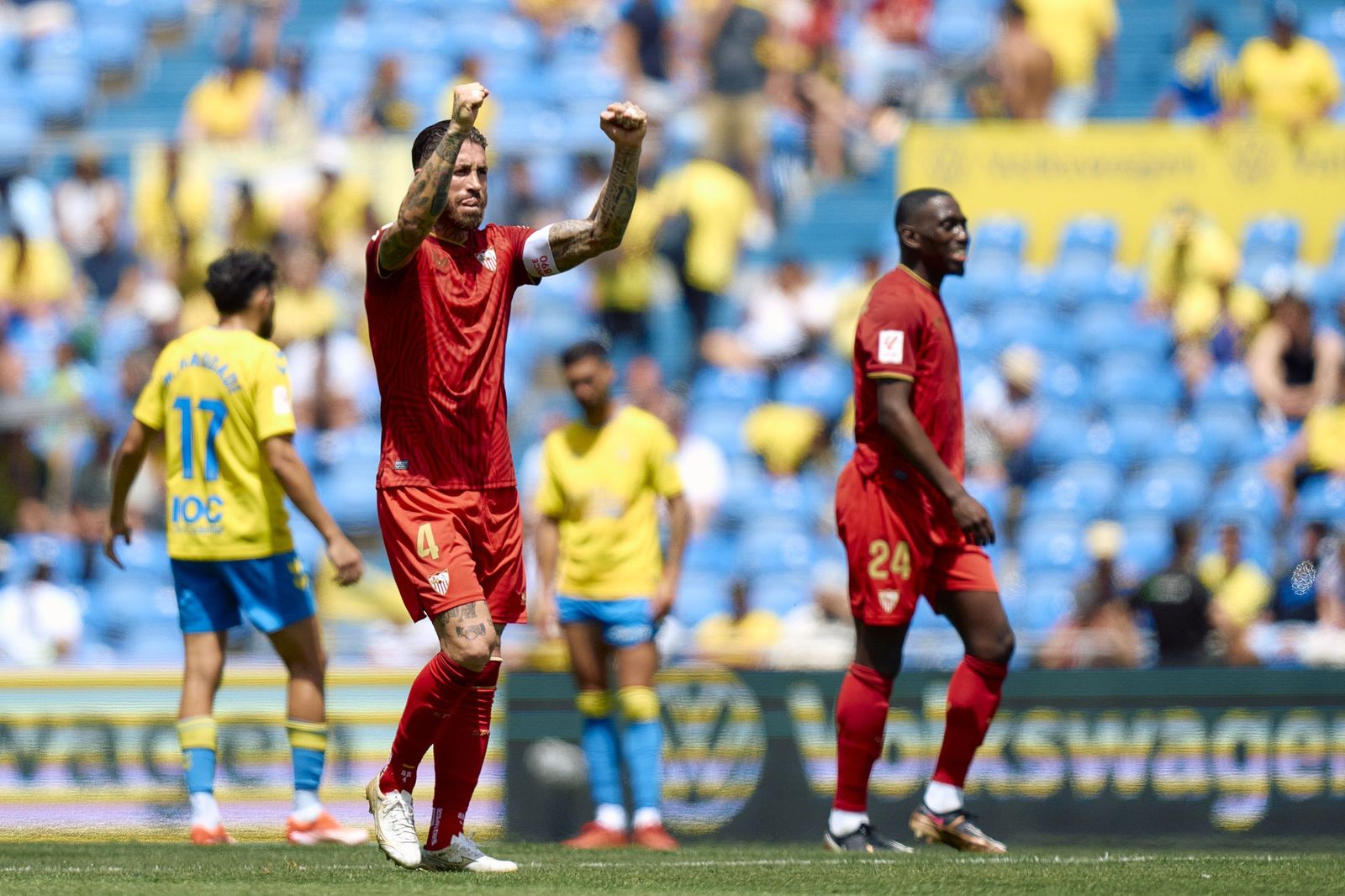 Las fotos del Las Palmas-Sevilla de la Liga