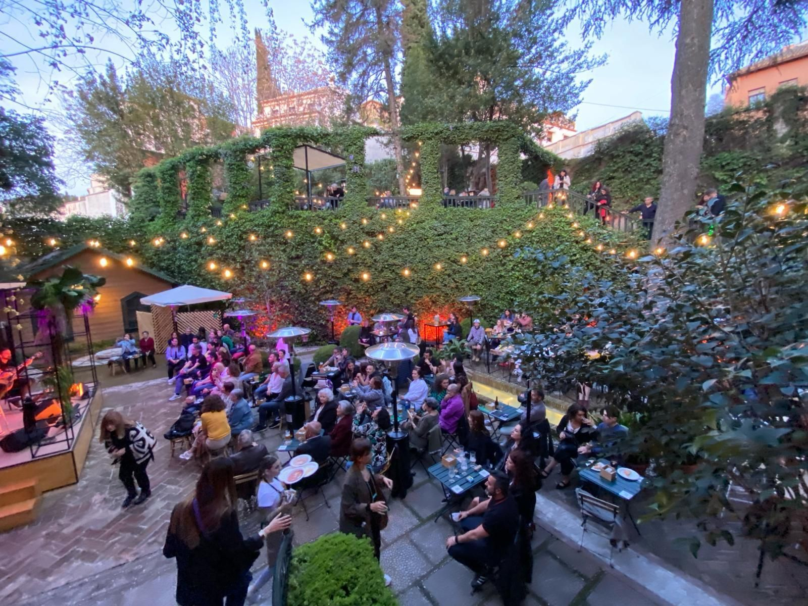 Jardín Alhambra: así fue la espectacular inauguración