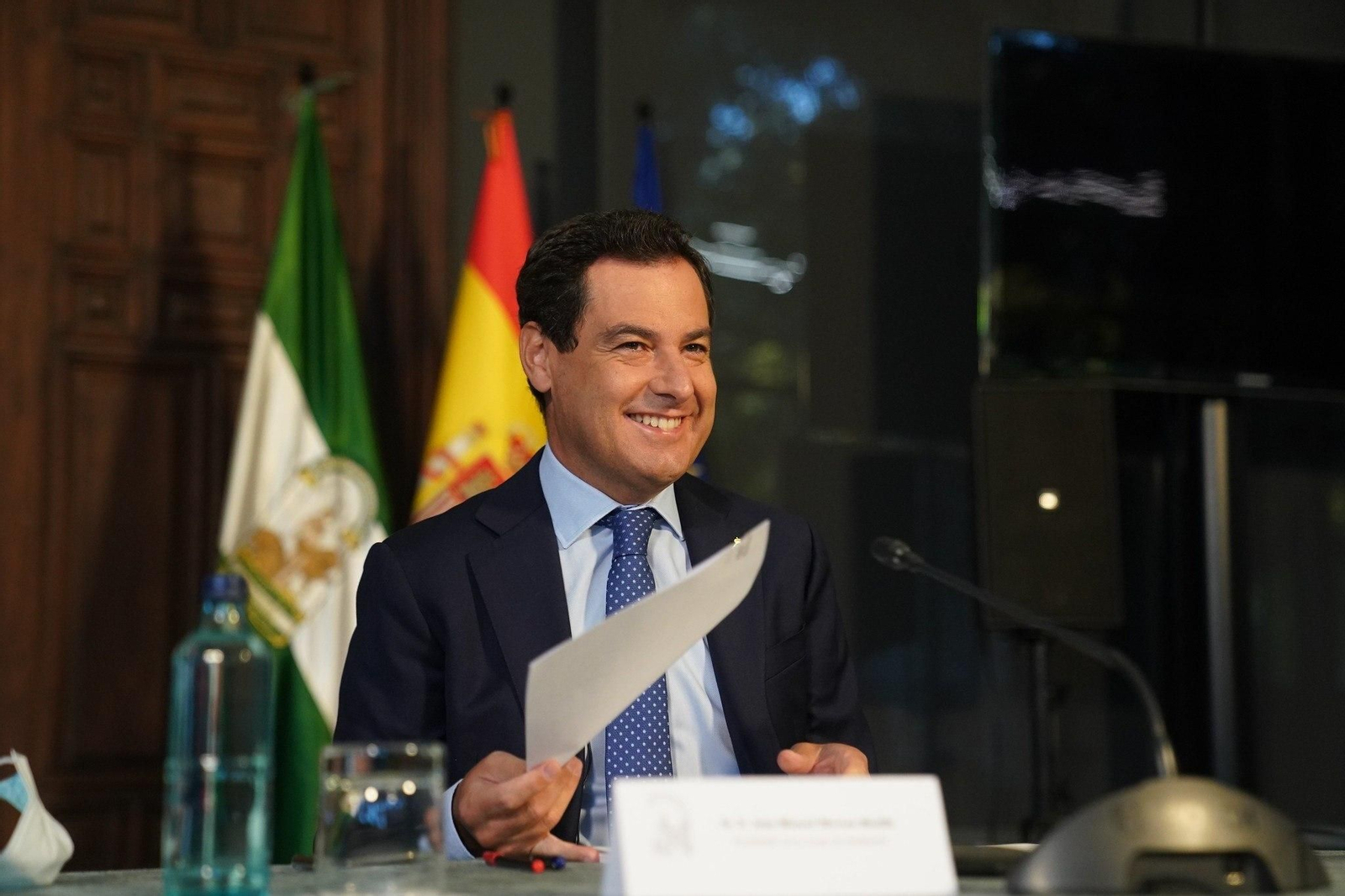 Juanma Moreno, presidente de la Junta de Andalucía